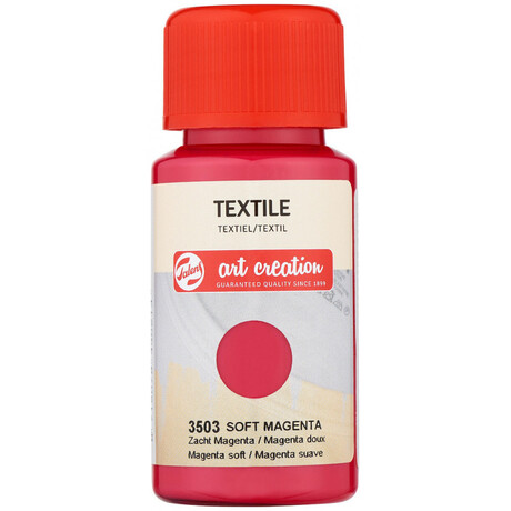 Χρώμα Textile Art Creation Royal Talens 50ml Soft Magenta 3503