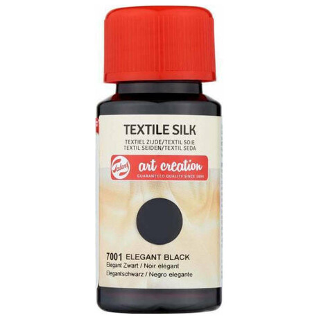 Χρώμα Textile Silk Art Creation Royal Talens 50ml Elegant Black 7001