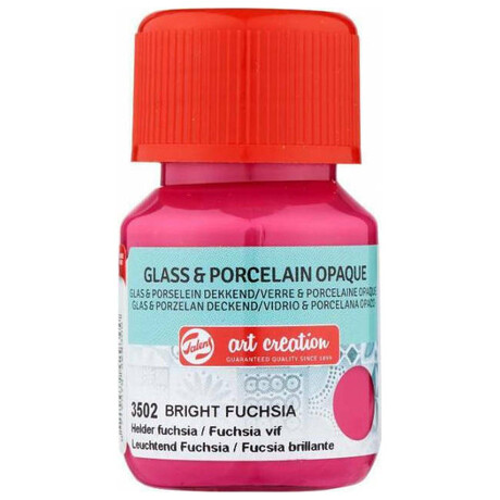 Χρώμα Glass & Porcelain Opaque Art Creation Royal Talens 30ml Bright Fuchsia 3502