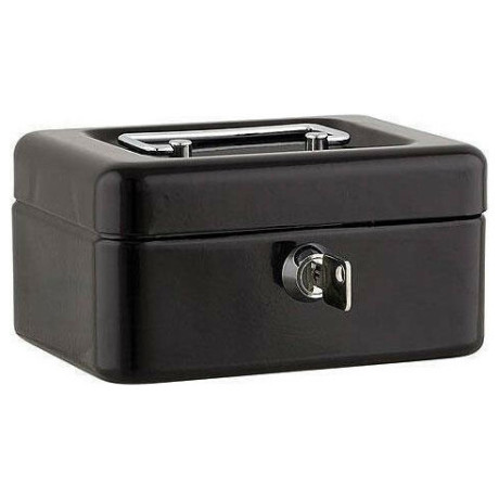 Κουτί Ταμείου 25x18x9 cm Μαύρο L 0-812-09