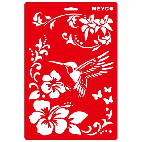 Στένσιλ Meyco Decoupage Humming Bird 20x31cm 19666045