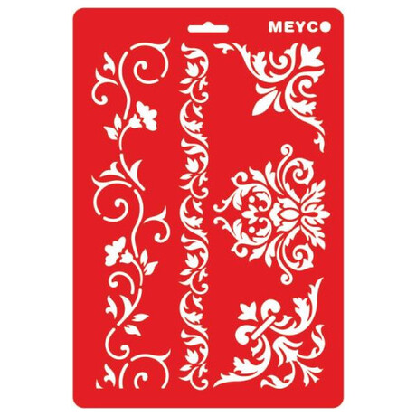 Στένσιλ Meyco Decoupage Floral 20x31cm 19666032