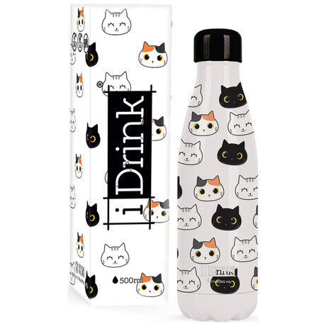 Παγούρι i Drink Therm Bottle - Cats 500ml ID0093