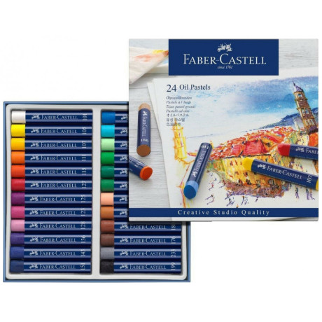 Λαδοπαστέλ Oil Pastel Faber Castell 24τμχ 127024