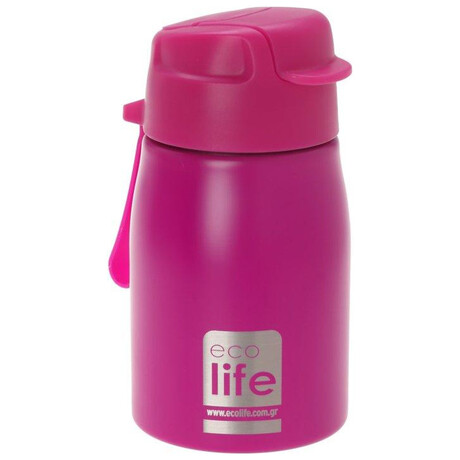 Παγουράκι Pink 400ml (με καλαμάκι) 33-BO-1997
