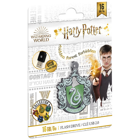 USB Flash 2.0 16GB Emtec Harry Potter Slytherin ECMMD16GHPC02