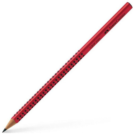 Μολύβι Faber Castell Grip 2001 B Κόκκινο 217033