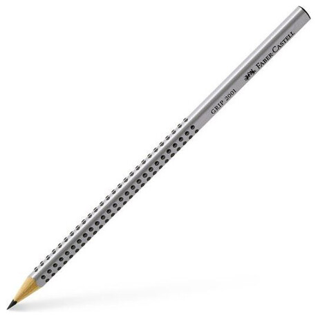 Μολύβι Faber Castell Grip 2001 B Γκρι 117001