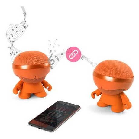 Φορητό Bluetooth Ηχείο Xoopar Xboy Speaker 10W TWS & Microsd & Light Orange