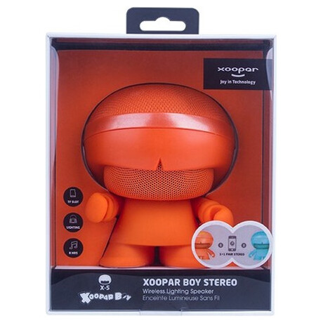 Φορητό Bluetooth Ηχείο Xoopar Xboy Speaker 10W TWS & Microsd & Light Orange