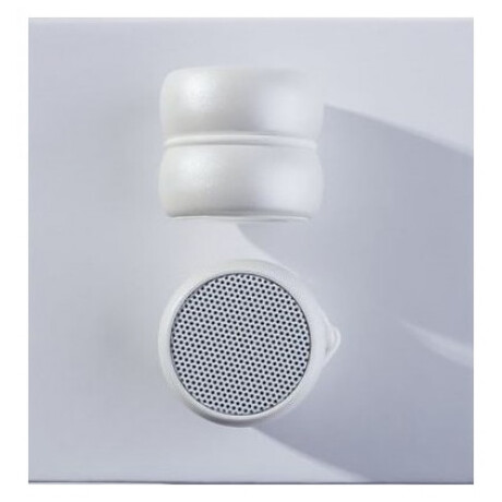 Φορητό Bluetooth Ηχείο Xoopar Yoyo Stereo Finger Speaker 6W & TWS Metallic White Set 2pcs