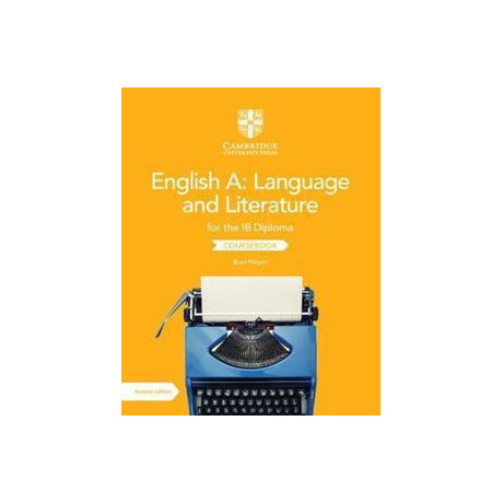 English a: Language and Literature for the ib Diploma Coursebook English a: Language and Literature for the ib Diploma Coursebook