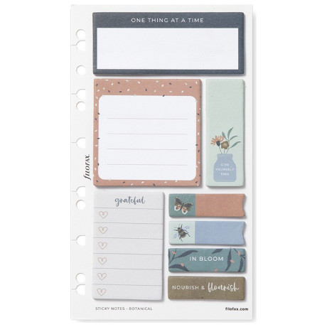 Filofax Αυτοκόλλητα Botanical Sticky Notes 132816
