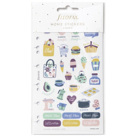 Αυτοκόλλητα Filofax Everyday Home Stickers 132837