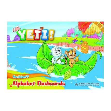 Little Yeti pre - Junior Alphabet Flash Cards
