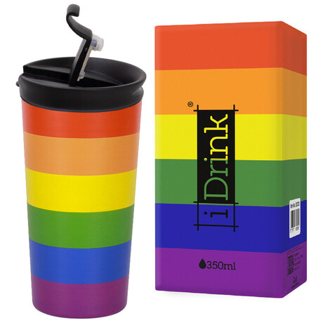 Κούπα i Drink Travel Mug Love  ανοξειδωτη μεταλλικη 350ml ID0233