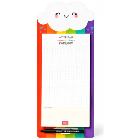Μαγνητικό Σημειωματάριο Legami Don'T Forget - Magnetic Notepad Rainbow MNP0077
