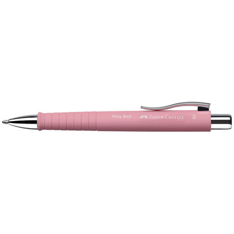 Στυλό Faber Castell 2411 "Polyball" XB 1.6mm Ροζ Pastel 241127
