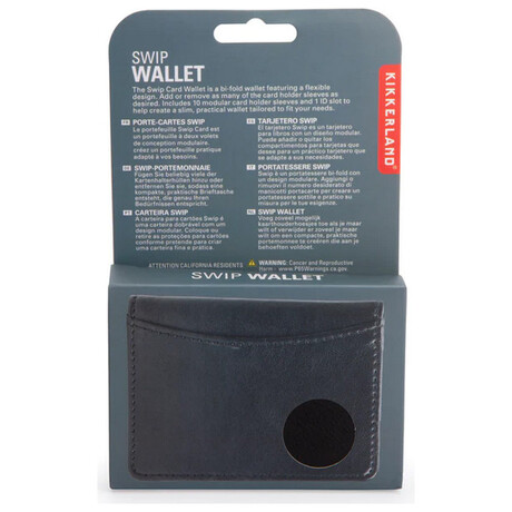 Πορτοφόλι - Θήκη Καρτών Kikkerland SWIP Card Wallet Black WA20