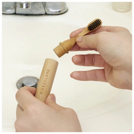 Οδοντόβουρτσα Bamboo Kikkerland On the Go TB15