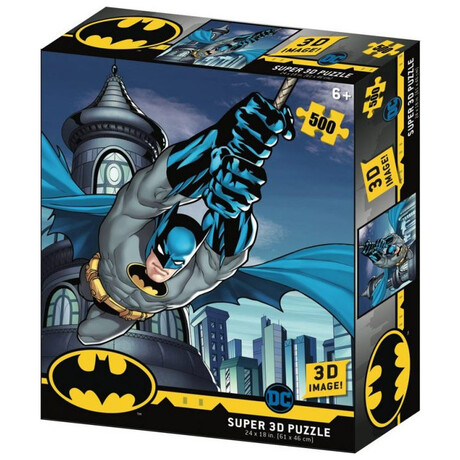Παζλ 500 τεμάχια 3D - DC Comics Batman Soaring 32521