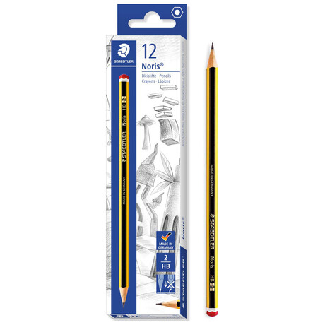 Μολύβι Staedtler Noris 120 HB 2 ΚΟΥΤΙ 12 ΤΕΜ