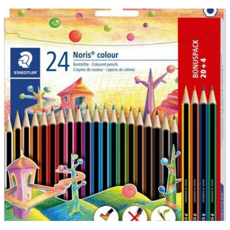 Ξυλομπογιές Staedtler 24 τμχ