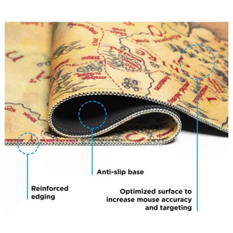 Mousepad XL The Lord Of The Rings MGGE020