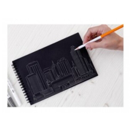 Μπλοκ Σχεδίου Black Paper Block Artix Α5 200gr 20 Φύλλα PB1023