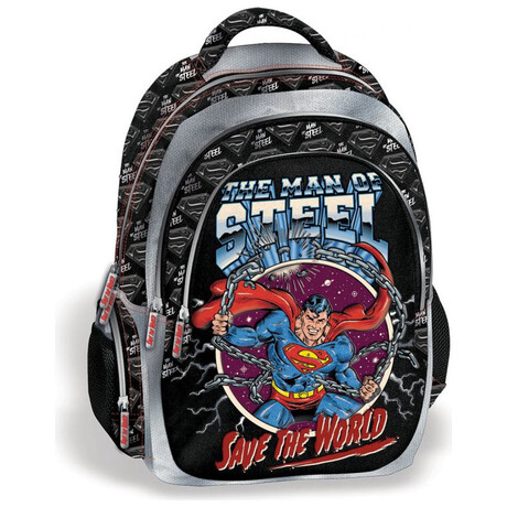 Τσάντα Πλάτης Πολυθεσιακή Graffiti Superman 225711