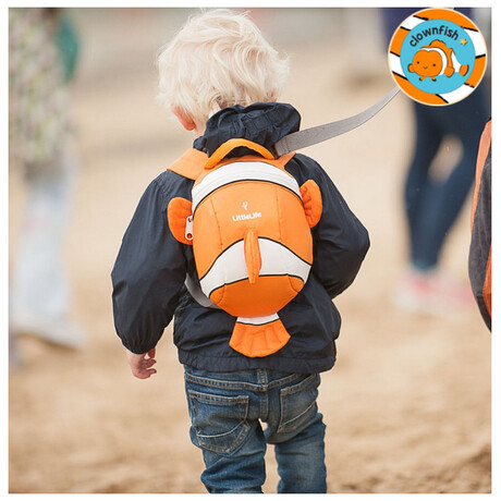 Τσάντα Πλάτης Μικρή LittleLife Animal Toddler Clownfish 8-01-025-00 L10810
