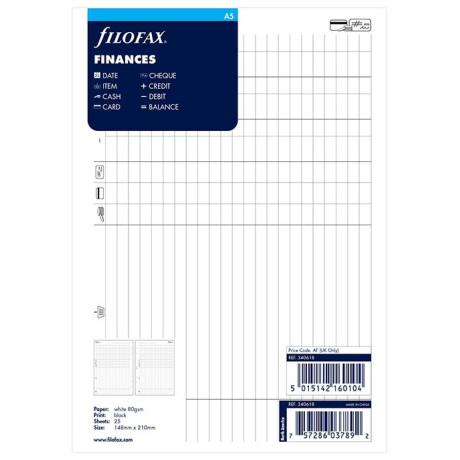 Filofax A5 Εξοδολόγιο 340618