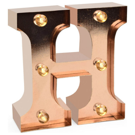 Διακοσμητικό Φωτάκι Legami Γράμμα H LELI0008