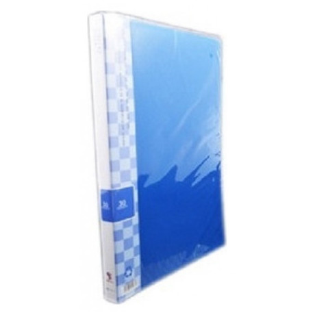 Ντοσιέ Σούπλ Sunfull Α4 με Διαφάνειες 20 Θέσεων Μπλε 100020011