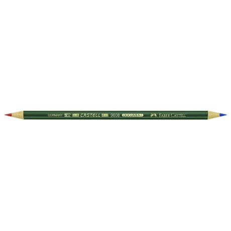 Μολύβι δίχρωμο μπλέ-κόκκινο 119188 faber castell 9608