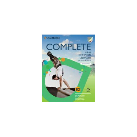 Complete First for Schools Student's Book Without Answers (+online Workbook) Revised 2020