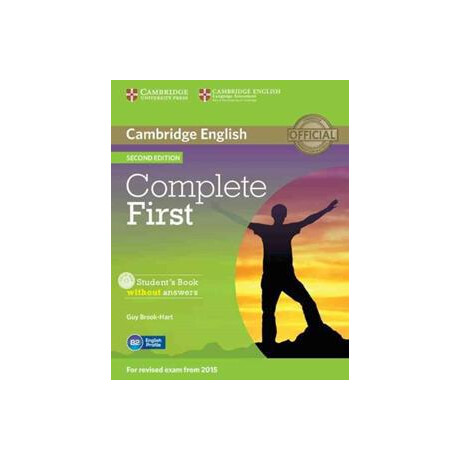 Complete First 2nd Edition Student's Book Without Answers and cd-rom Complete First 2nd Edition Student's Book Without Answers and cd-rom