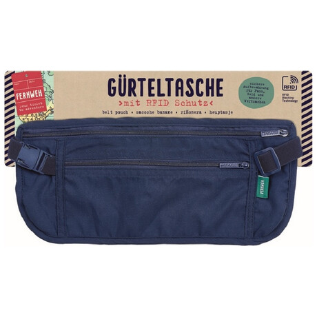 Τσαντάκι Μέσης Ταξιδιού Moses Wanderlust Belt Pouch With RFID Protection M82480