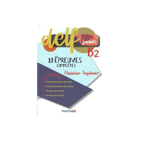 Delf Junior b2 10 Epreuves Completes