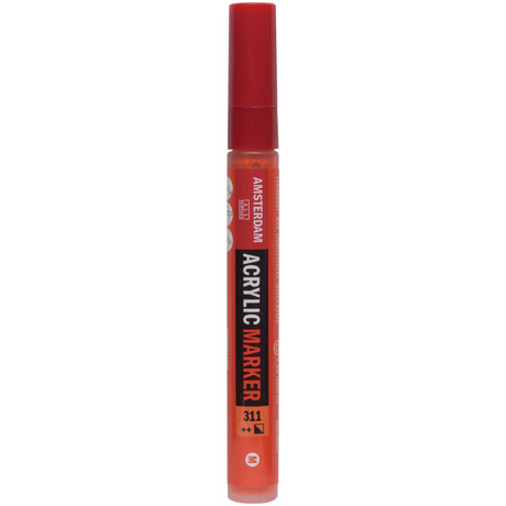 Μαρκαδόρος Ακρυλικός Talens 4mm Vermilion 311