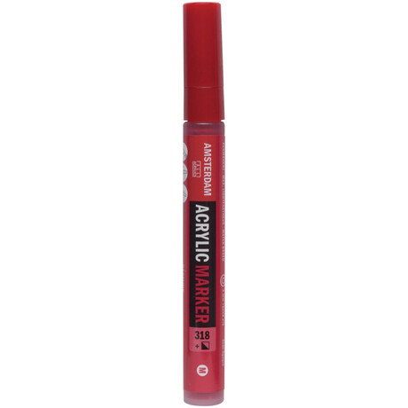 Μαρκαδόρος Ακρυλικός  Talens 4mm Carmine 318