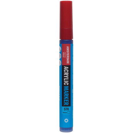 Μαρκαδόρος Ακρυλικός Talens 4mm Phthalo Blue 570