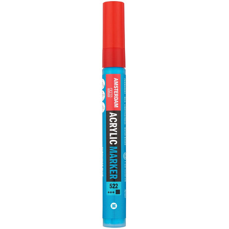 Μαρκαδόρος Ακρυλικός Talens 4mm Turquoise Blue 522