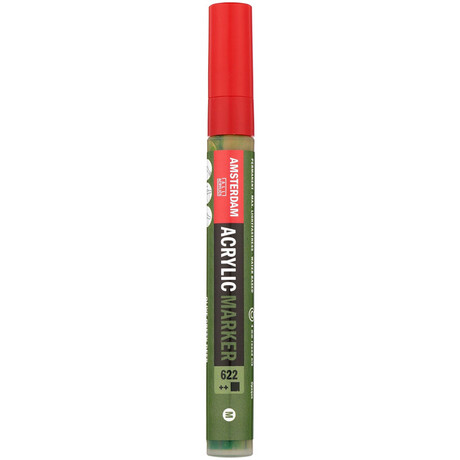 Μαρκαδόρος Ακρυλικός Talens 4mm Olive Green Deep 622