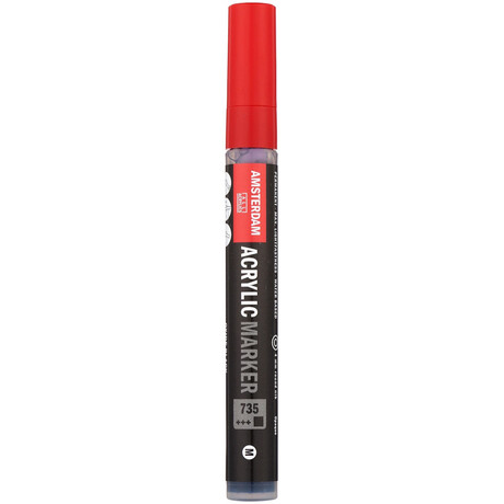 Μαρκαδόρος Ακρυλικός Talens 4mm Oxide Black 735