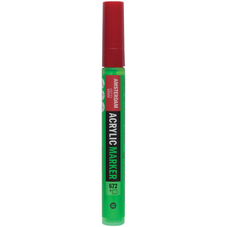 Μαρκαδόρος Ακρυλικός Talens 4mm Reflex Green 672