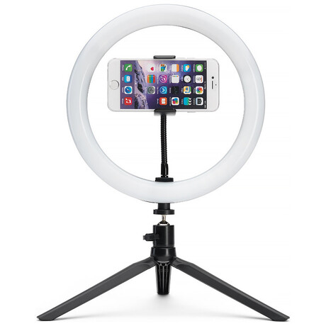 Κιτ Φωτισμού The Source Vlogging Light with Tripod White 10′ 85460