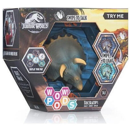 Συλλεκτική Φιγούρα Led Figure Wow! POD - Jurassic Dominion - Triceratops SFX
