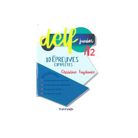 Delf Junior a2 10 Epreuves Completes