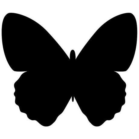Μαυροπίνακας Επιτοίχιος Securit Πεταλούδα FB-BUTTERFLY